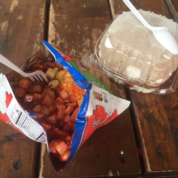 Chamoy - Tostilocos and yogurt and fruit - Shaved Ice Near Me - Fort Worth, Texas
