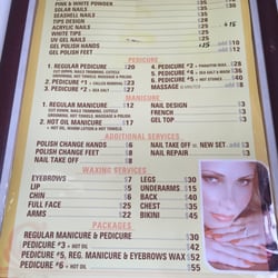 Tang's Nail and Spa - Look At Our Prices!