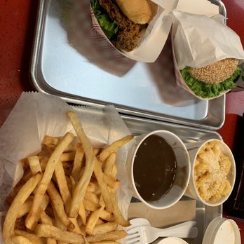 Marty’s - Fries were delicious!! Chicken was juicy while white meat. Fave bite was the burger. Salt bomb all around, but tasty! - Burgers Near Me - Jersey City, New Jersey Marty’s - Fries were delicious!! Chicken was juicy while white meat. Fave bite was the burger. Salt bomb all around, but tasty! - Burgers Near Me - Jersey City, New Jersey