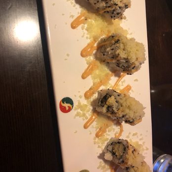 Fulin's Asian Cuisine - Crunchy shrimp roll special requested with spicy mayo and no eel sauce or fish eggs - Japanese Near Me - Murfreesboro, Tennessee