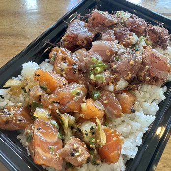 Poke Stop - Two option poke bowl - Hawaiian Near Me - Mililani, Hawaii Poke Stop - Two option poke bowl - Hawaiian Near Me - Mililani, Hawaii