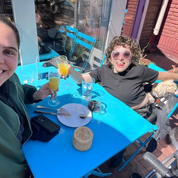 Beau Thai - Mount Pleasant - Happy friends enjoying Beau Thai weekend brunch at their outdoor seating - Thai Near Me - Washington, DC, District of Columbia Beau Thai - Mount Pleasant - Happy friends enjoying Beau Thai weekend brunch at their outdoor seating - Thai Near Me - Washington, DC, District of Columbia