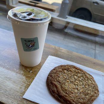 Florence - Cold brew and cookie - Coffee & Tea Near Me - Montreal, Quebec Florence - Cold brew and cookie - Coffee & Tea Near Me - Montreal, Quebec
