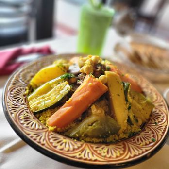 Oasis Restaurant - Couscous with Lamb and Vegetables - Mediterranean Near Me - Cranford, New Jersey
