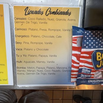 Jugos Acapulco - Menu - Mexican Near Me - Garden Grove, California