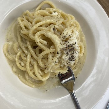 da Adriano - Tonnarelli cacio e pepe - Salad Near Me - New York, New York
