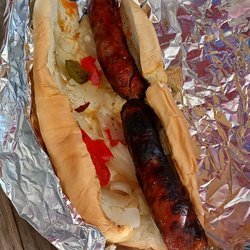 Charcoal Style - 10" sausage sub.
