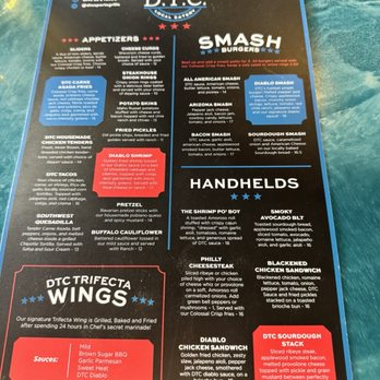 DTC Sports Grille - Menu - Sports Bars Near Me - Chandler, Arizona DTC Sports Grille - Menu - Sports Bars Near Me - Chandler, Arizona
