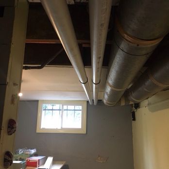 The Heating Specialist - New PVC intake/out take to the outside instead of the old vent via the chimney - Heating & Air Conditioning/HVAC Near Me - Portland, Oregon The Heating Specialist - New PVC intake/out take to the outside instead of the old vent via the chimney - Heating & Air Conditioning/HVAC Near Me - Portland, Oregon