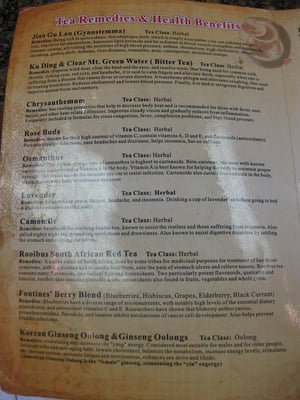 Menu photo 7 Aroma Tea Shop San Francisco, CA Menu photo 7 Aroma Tea Shop San Francisco, CA