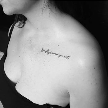 Odd Tattoo Studio - Fine Line Lettering by Chris at ODD Tattoo Studio Elegant chest script tattoo with precise line work and smooth, readable lettering. - Tattoo Near Me - Edmonton, Alberta Odd Tattoo Studio - Fine Line Lettering by Chris at ODD Tattoo Studio Elegant chest script tattoo with precise line work and smooth, readable lettering. - Tattoo Near Me - Edmonton, Alberta