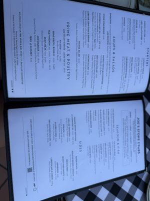 Menu photo 1 Joe's Stone Crab Miami Beach, FL