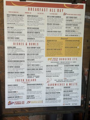 Menu photo 1 Flying Star Café Albuquerque, NM Menu photo 1 Flying Star Café Albuquerque, NM