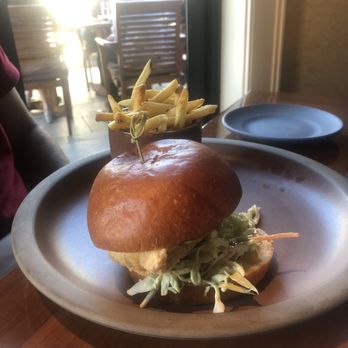 Madera - Fried Chicken Sandwich. Aromatic Marinated Chicken. Cabbage Slow. Pickled Jalapeño. Avocado Ranch. Fries. 30. Madera Menlo Park 10/1/21 - New American Near Me - Menlo Park, California Madera - Fried Chicken Sandwich. Aromatic Marinated Chicken. Cabbage Slow. Pickled Jalapeño. Avocado Ranch. Fries. 30. Madera Menlo Park 10/1/21 - New American Near Me - Menlo Park, California
