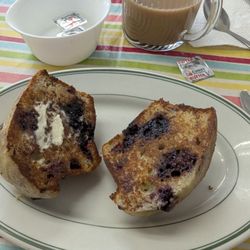 Auto Mile Diner - Triple Berry muffin with a cup of diner coffee. That was really good.