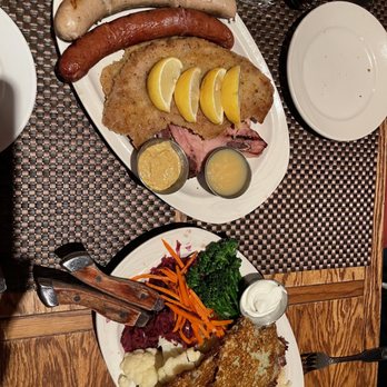 Austria Hof Restaurant - Sampler for two - German Near Me - Mammoth Lakes, California Austria Hof Restaurant - Sampler for two - German Near Me - Mammoth Lakes, California