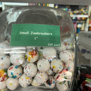 The Candy Kitchen - a small jar of cake balls - Candy Stores Near Me - Madeira Beach, Florida