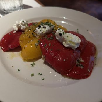 Hillstone Restaurant - Roasted peppers with feta - New American Near Me - Winter Park, Florida Hillstone Restaurant - Roasted peppers with feta - New American Near Me - Winter Park, Florida