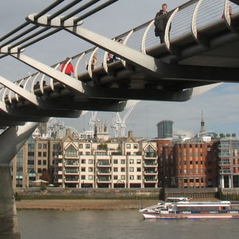 Tate Modern - Tate Modern, arrive on the Millennium Bridge (solid now, don't worry) - Art Museums Near Me - London, XGL