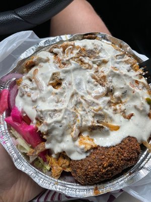 King Of Falafel & Shawarma Cart by null