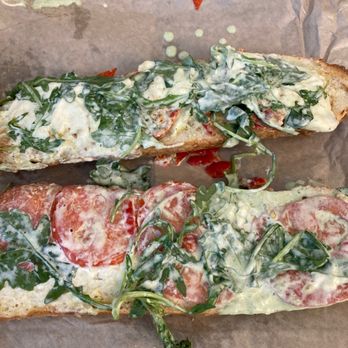 Panera Bread - Literally tomatoes, greens, sauce and cheese... - Sandwiches Near Me - Indianapolis, Indiana