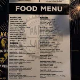 Menu Menu