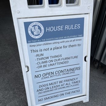 Blue Note Brewing Company - House Rules - Breweries Near Me - Woodland, California