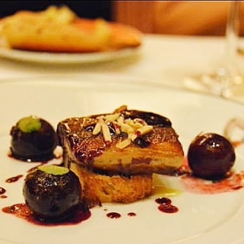 Le Cirque - Foie Gras with cherries - French Near Me - Las Vegas, Nevada Le Cirque - Foie Gras with cherries - French Near Me - Las Vegas, Nevada