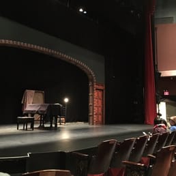 Before the show started. Murder for two Before the show started. Murder for two
