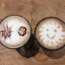 Muntama - Arte latte con chocolate