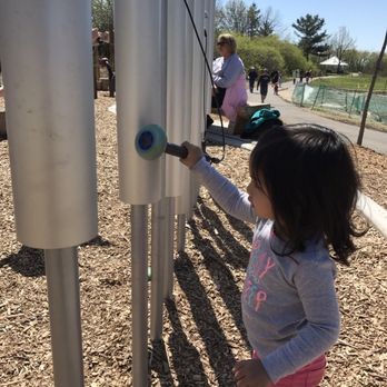 Bison's Bluff - Making music - Playgrounds Near Me - Schaumburg, Illinois