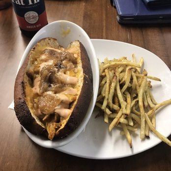 Soho Bites - Cheesesteak with fries - Wine Bars Near Me - New York, New York Soho Bites - Cheesesteak with fries - Wine Bars Near Me - New York, New York