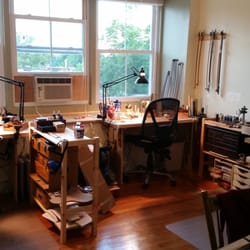 Mount Airy Violins & Bows - Bow Studio, upstairs.