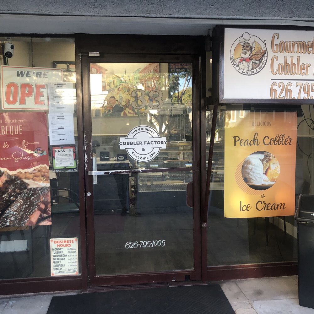 Clifton's Gourmet Barbecue - Front entrance - Southern Near Me - Pasadena, California