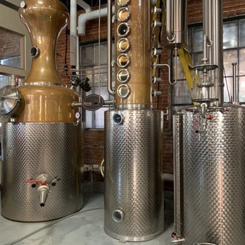 McClintock Distilling - a row of distilling vessels - Distilleries Near Me - Frederick, Maryland McClintock Distilling - a row of distilling vessels - Distilleries Near Me - Frederick, Maryland