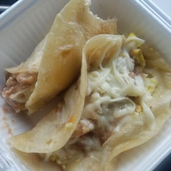 Sierra Madre - Sierra Madre Tacos. Bacon, egg, cheese and beans. On point. - Mexican Near Me - Cypress, Texas Sierra Madre - Sierra Madre Tacos. Bacon, egg, cheese and beans. On point. - Mexican Near Me - Cypress, Texas