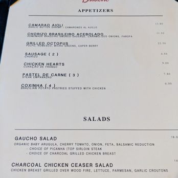 Brazeiro Churrascaria - Menu p2 - Brazilian Near Me - Cliffside Park, New Jersey Brazeiro Churrascaria - Menu p2 - Brazilian Near Me - Cliffside Park, New Jersey