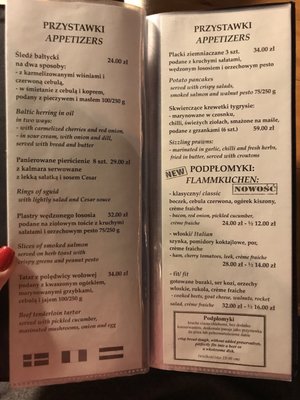 Menu photo 1 Brovarnia Gdańsk Gdańsk, PM Menu photo 1 Brovarnia Gdańsk Gdańsk, PM