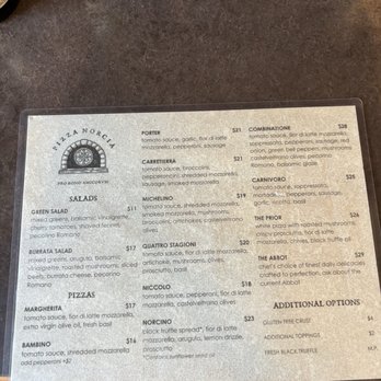 Pizza Norcia - Menu 8/2025 - Pizza Near Me - El Dorado, California Pizza Norcia - Menu 8/2025 - Pizza Near Me - El Dorado, California