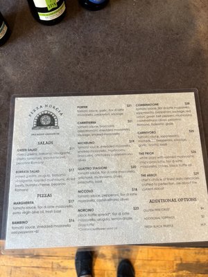 Menu photo 1 Pizza Norcia El Dorado, CA Menu photo 1 Pizza Norcia El Dorado, CA