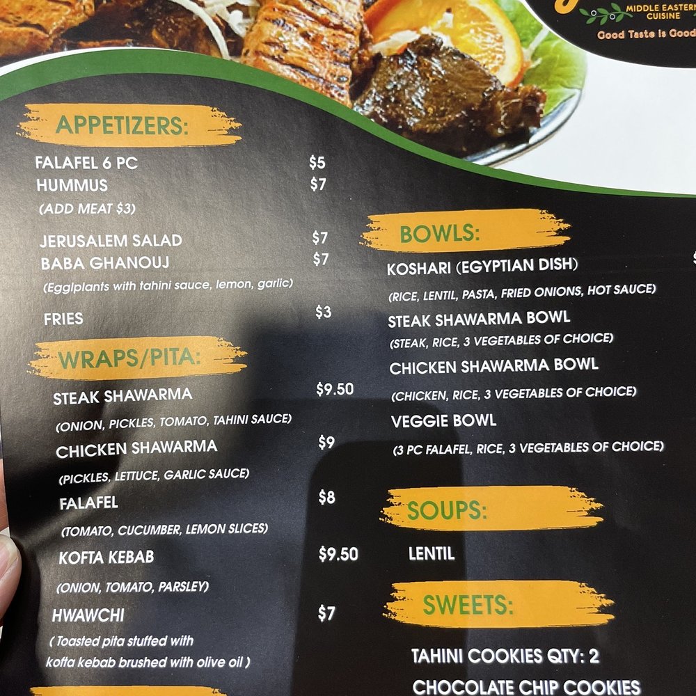 Menu Menu