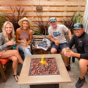 Vineside Wine Bar - Patio seating all cozy by the firepit... It couldn't get any better! No details missed here! Loved it! - Wine Bars Near Me - Astoria, Oregon Vineside Wine Bar - Patio seating all cozy by the firepit... It couldn't get any better! No details missed here! Loved it! - Wine Bars Near Me - Astoria, Oregon