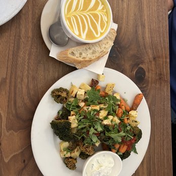 Wild Pear - Roasted veggies and butternut squash soup - Cafes Near Me - Salem, Oregon Wild Pear - Roasted veggies and butternut squash soup - Cafes Near Me - Salem, Oregon