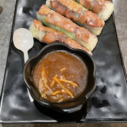 Pho Anh Hot Pot & Crawfish - A15. Grilled Pork Spring Rolls