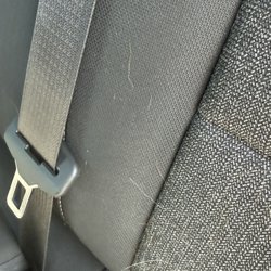 Hertz Rent A Car - Pet hair all over the seats throughout the car at pick up.