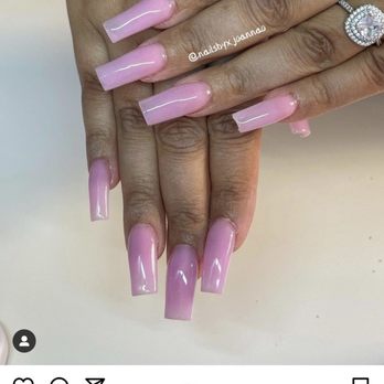 Natalie Nails - Beautiful pink that I requested - Nail Salons Near Me - San Jacinto, California
