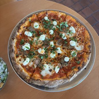 Cosmos Snack Bar - Meatball Pizza - Pizza Near Me - Reno, Nevada