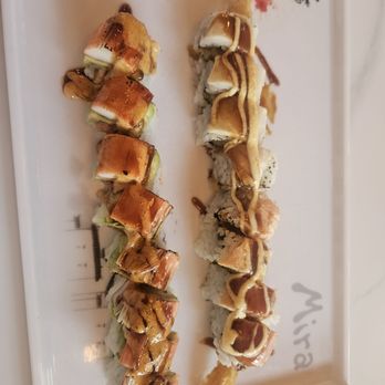 Mira Sushi - Fire dragon roll, spicy maki - Sushi Bars Near Me - Evanston, Illinois