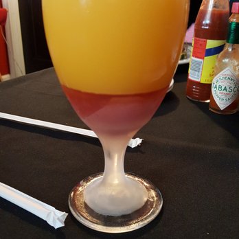 Flavor Table - specialty drink. The bottom is frozen cranberry juice. When it melts it makes a yummy treat - Cajun/Creole Near Me - Los Angeles, California Flavor Table - specialty drink. The bottom is frozen cranberry juice. When it melts it makes a yummy treat - Cajun/Creole Near Me - Los Angeles, California
