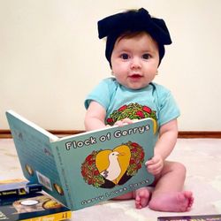 Salty Raven - My first book Flock of Gerrys Gerry Loves Tacos.